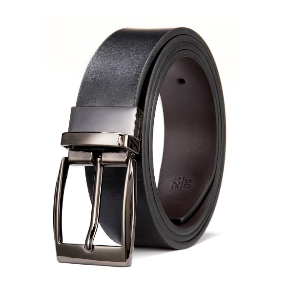 Leather Double-Sided Belt for Men - MEN'S VECTOR