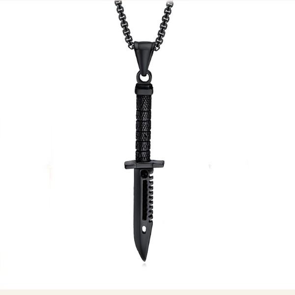 Men's Knife Edge Necklace Chain