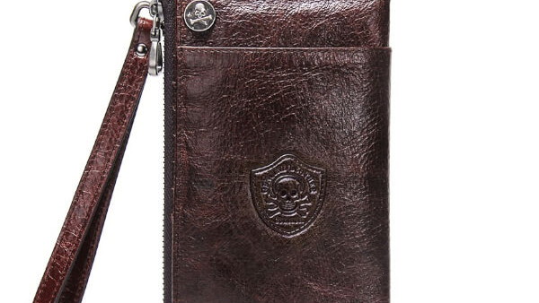 Stylish Brown Leather Wallet for Men - MEN'S VECTOR